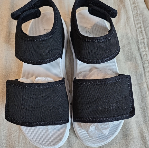 Hunter Original Outdoor Sandals - black - Picture 1 of 4